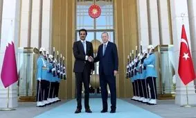 امیر قطر با اردوغان دیدار کرد
