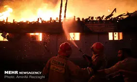 آتش سوزی در برج یک بلوار ارتش ۲ مصدوم بر جا گذاشت