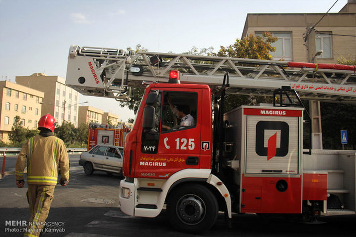 وقوع چهار حادثه آتش سوزی در سنندج خسارت جانی نداشت