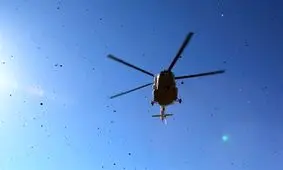 بالگرد امدادی برای نجات ۳ کوهنورد در اشترانکوه ازنا به پرواز درآمد