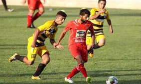توقف پرسپولیس برابر نفت در نیمه اول/ سرخ‌ها بی‌آزار و کم رمق