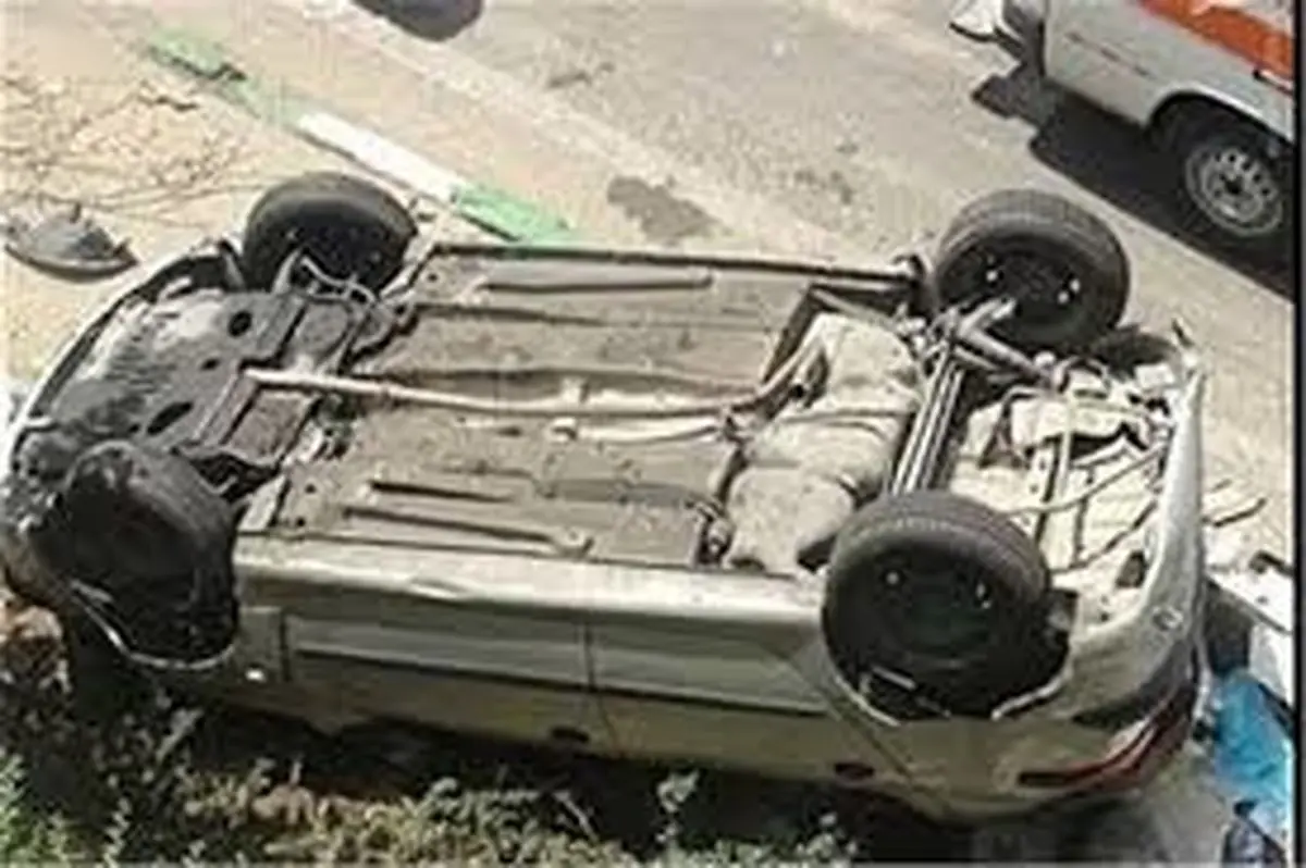 واژگونی خودروی جیلی ۷ کشته و مجروح برجای گذاشت