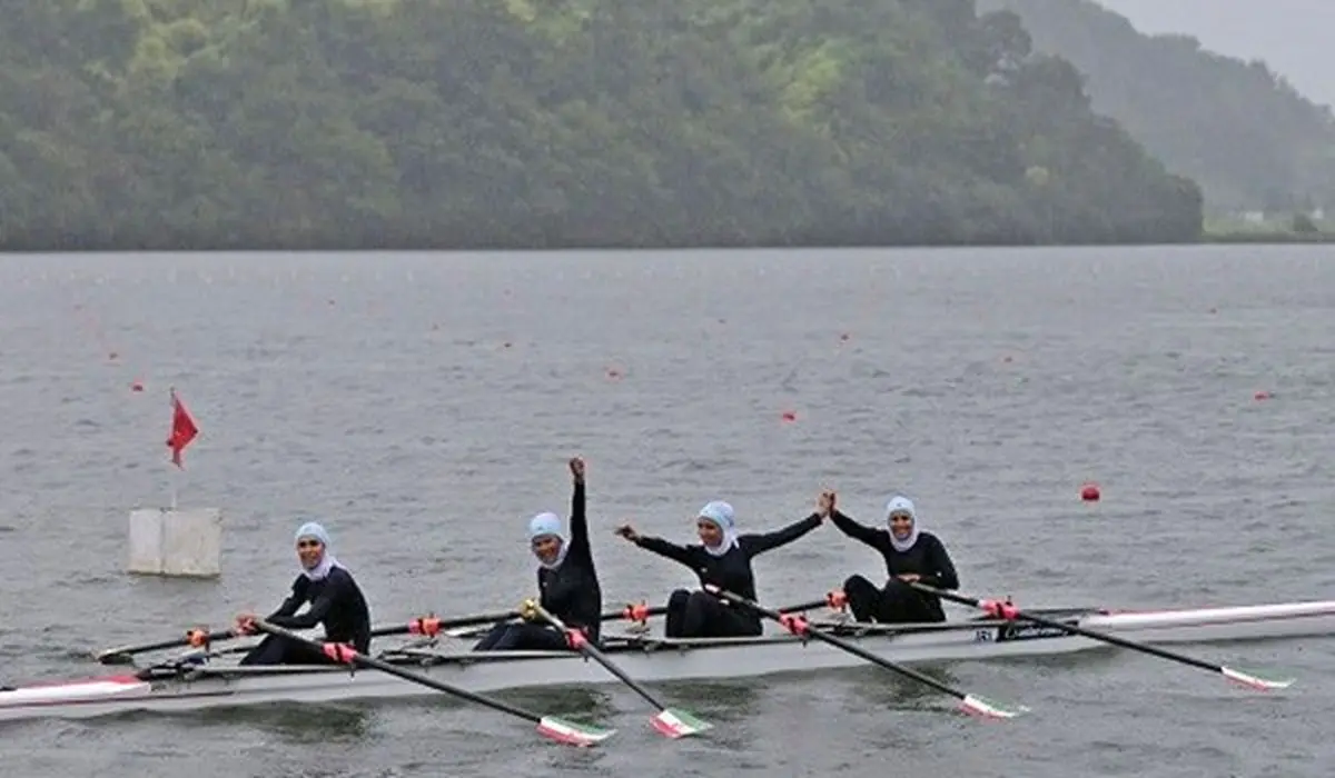 روئینگ 4 نفره بانوان فینالیست بازی های آسیایی شد