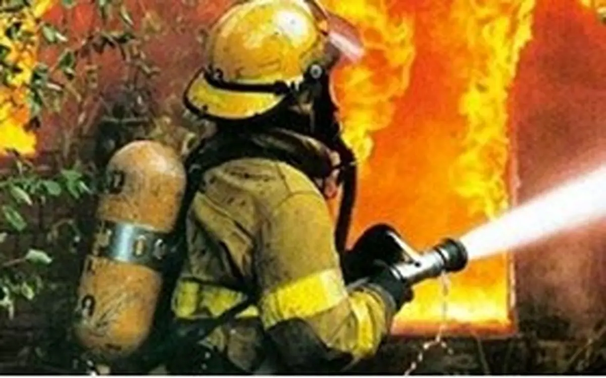 فداکاری فرشته نجات درآتش سوزی دهلران