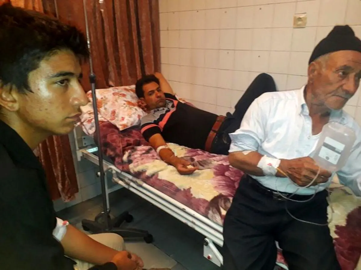 مساعد بودن حال عمومی مسموم‌شدگان صندل‌آبادی بجنورد