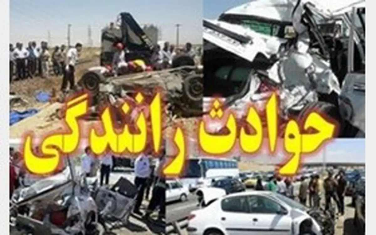 تصادف سمند با کمپرسی 5 کشته داد