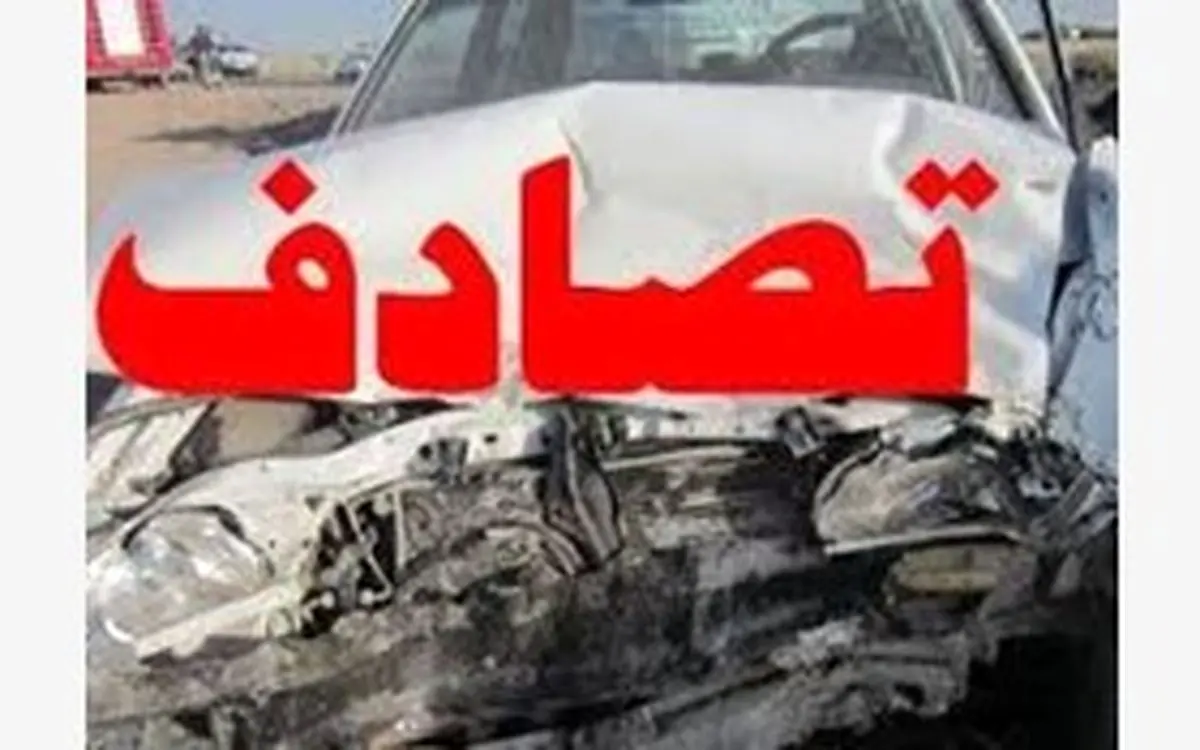 تصادف درجاده کنارتخته قربانی گرفت