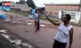 هرج و مرج در مرز برزیل