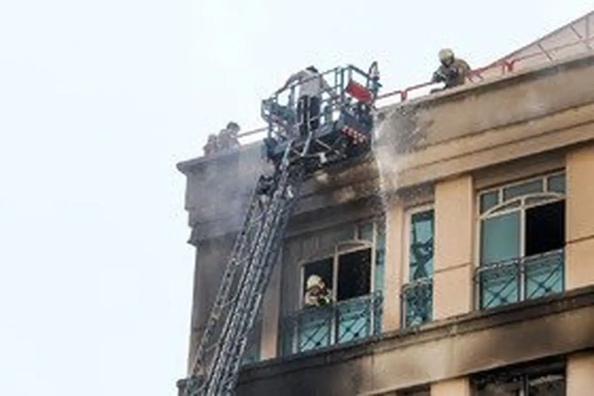 آتش‌سوزی یک واحد مسکونی در کامرانیه