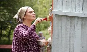 مهناز افشار با استایل تاجیکی روی پرده نقره ای