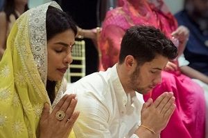 جشن ازدواج خواننده پاپ با بازیگر هندی