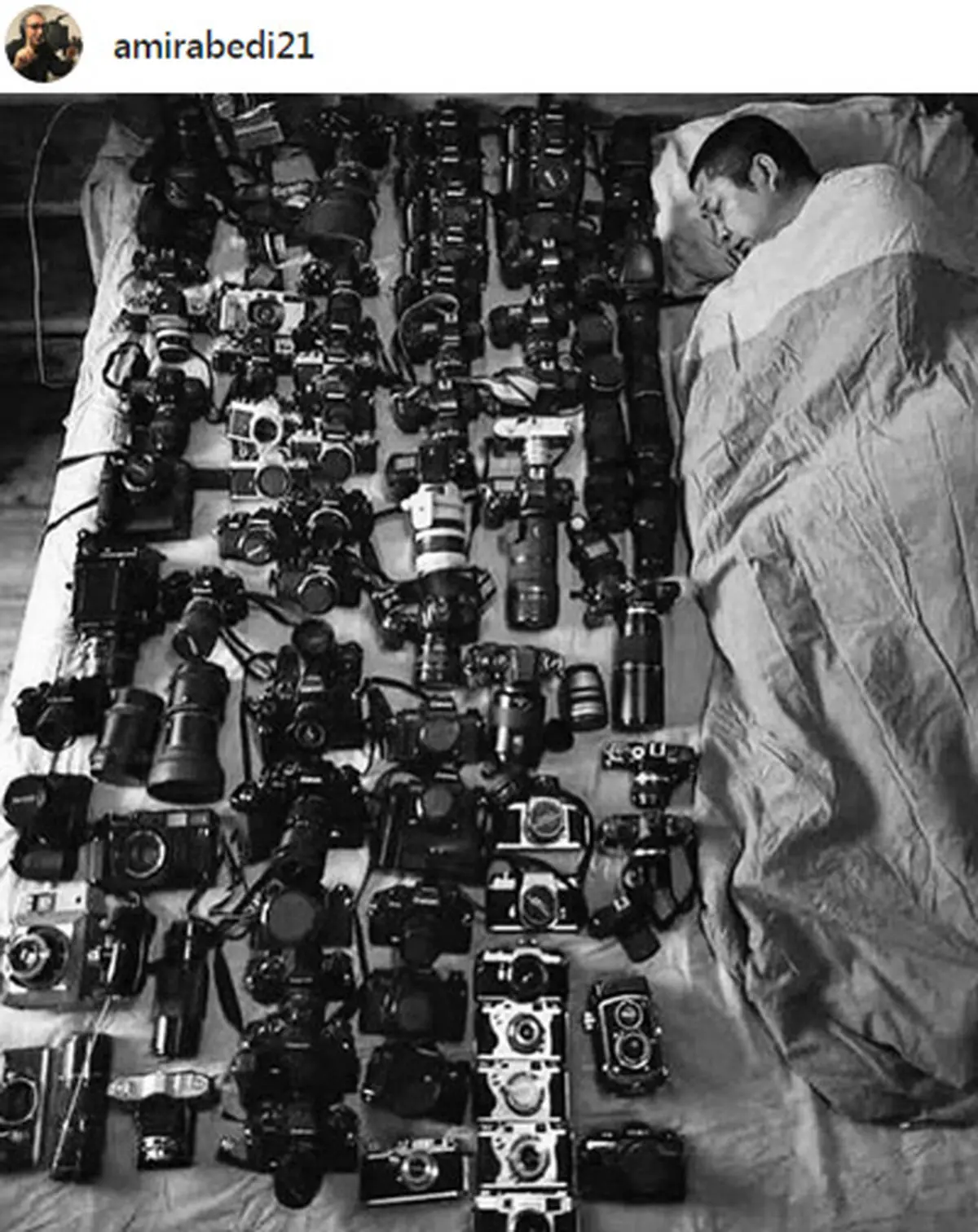 پست اینستاگرامی هنرمندان برای روز جهانی عکاسی