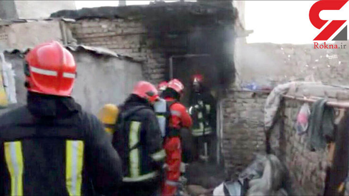 سوختن برادر و خواهر در آتش سوزی منزل مسکونی صحنه دردناکی را رقم زد