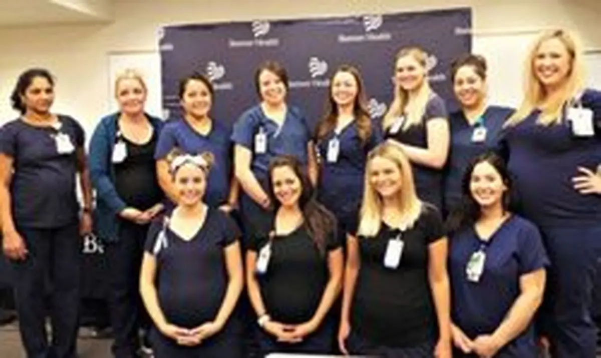 باردار شدن همزمان ۱۶ پرستار یک بیمارستان!