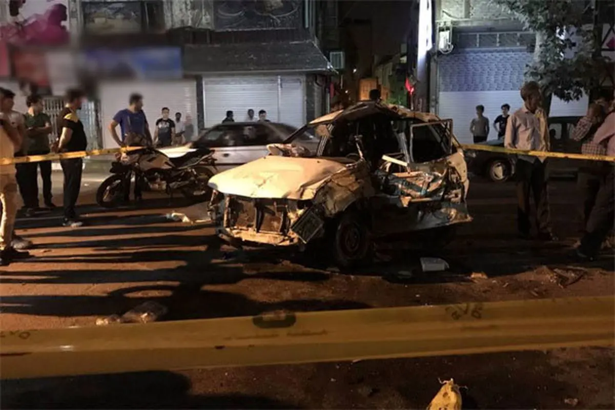 تصادف مرگبار در زیرگذر «دخانیات» گرگان