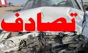 مصدومیت ۸ مسافر به دلیل برخورد پراید با تویوتا در سوادکوه