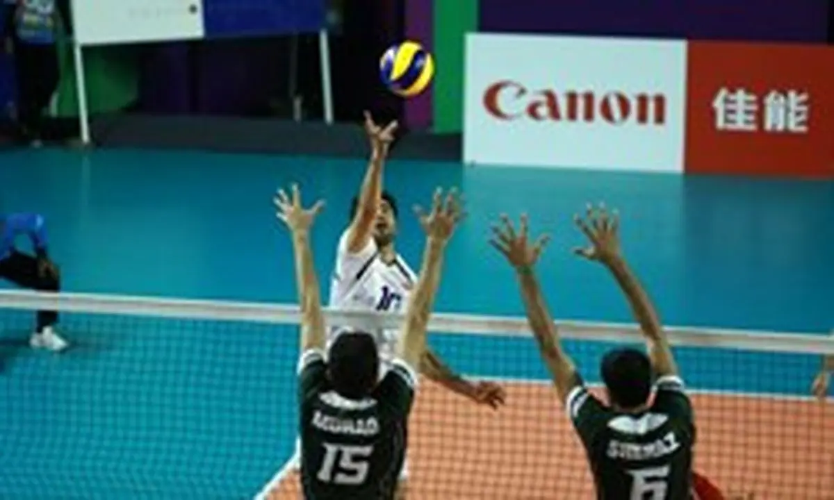 تیم ملی والیبال مقابل پاکستان پیروز شد