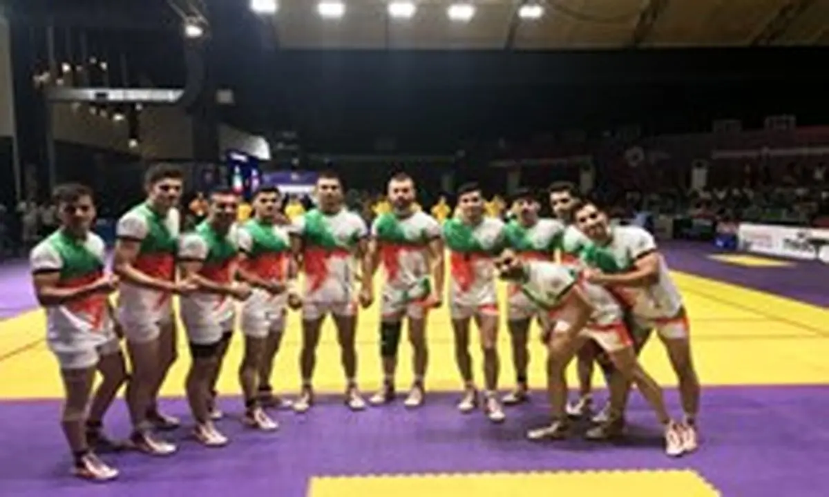 پیروزی کبدی بازان مرد ایران مقابل میزبان/ جدال فردا با هند مدعی