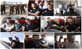 کاروان پرسپولیس به آبادان رسید