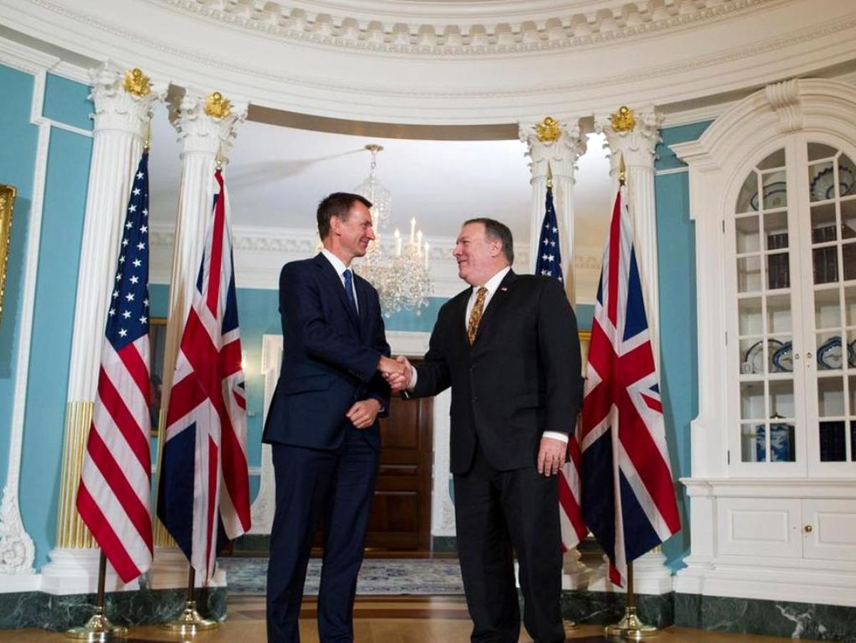 وزیران خارجه آمریکا و انگلیس درباره ایران گفت و گو کردند