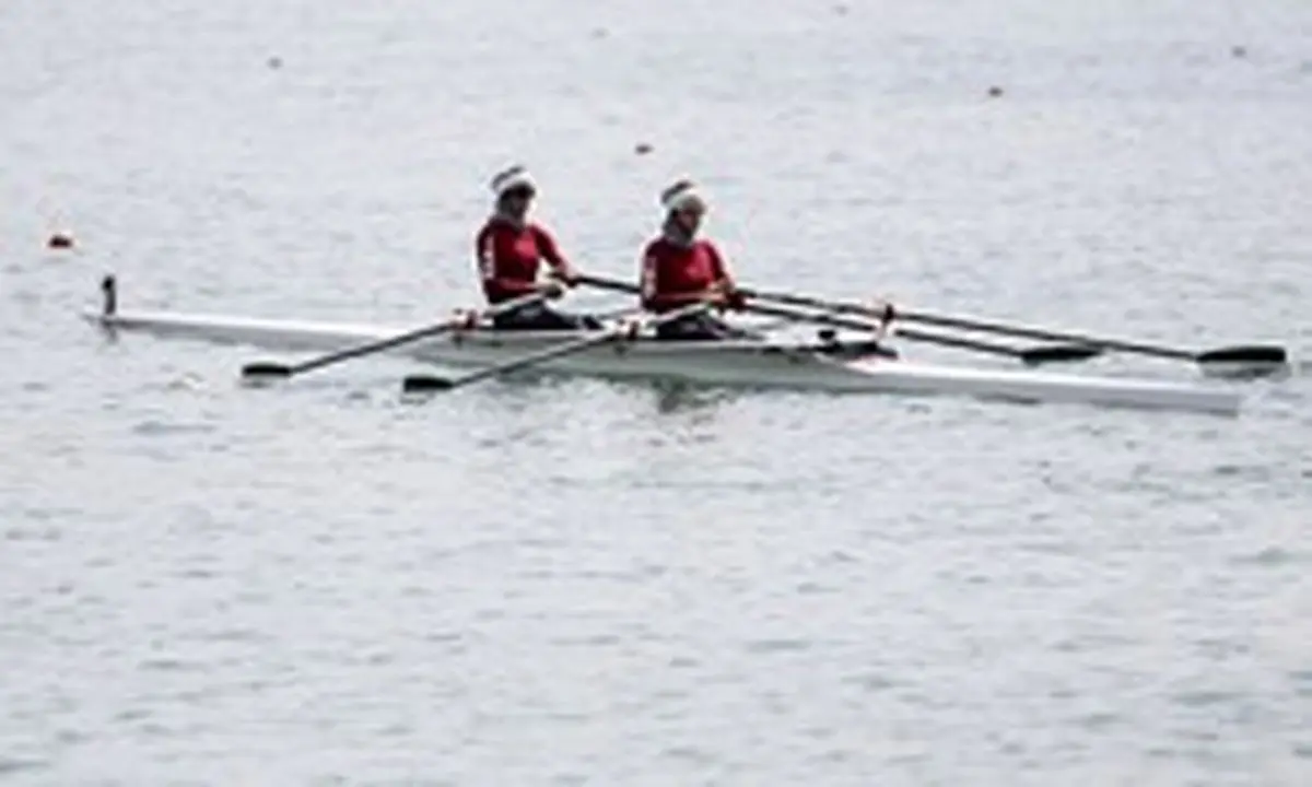 روئینگ 2 نفره بانوان ایران برنزی شد/هفتمین مدال برنز کاروان به قایقرانی رسید