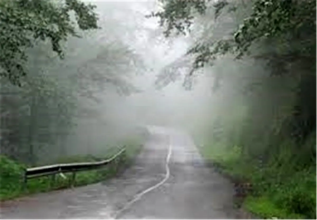 آسمان مناطق شمالی استان سمنان "مه‌آلود" می‌شود؛ بارش پراکنده در ارتفاعات