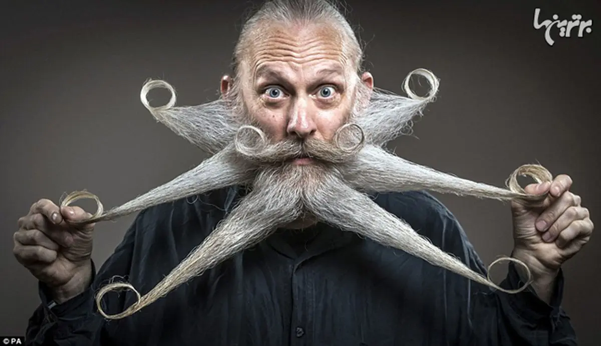 فستیوال عجیب ترین ریش و سبیل ها!