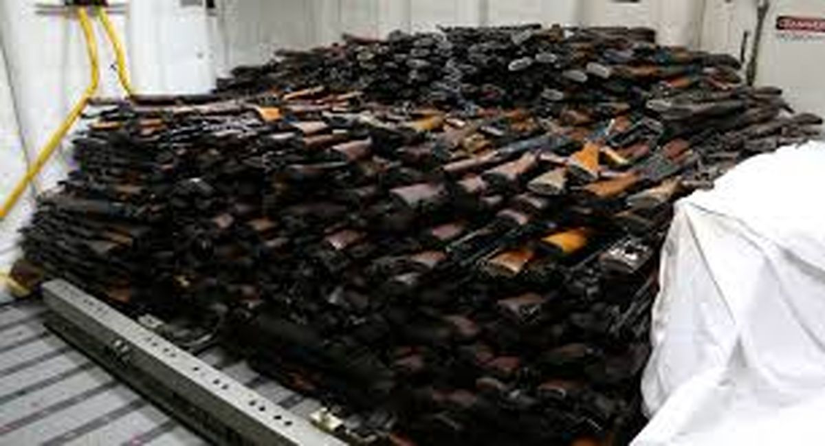 محموله سلاح‌های جنگی قاچاق در نیکشهر کشف شد