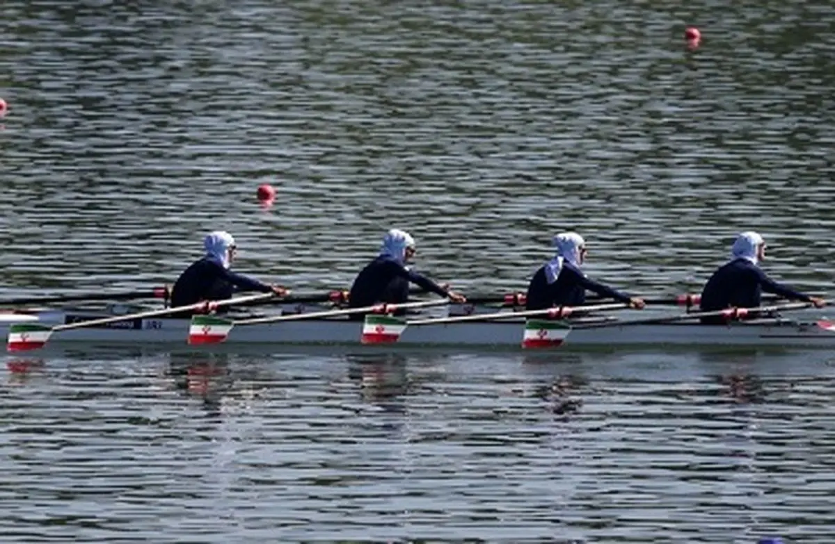 روئینگ 4 نفره بانوان به مدال نقره بازی های آسیایی رسید