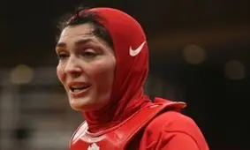 دلنوشته تلخ الهه وشوی ایران پس از نقره آسیایی