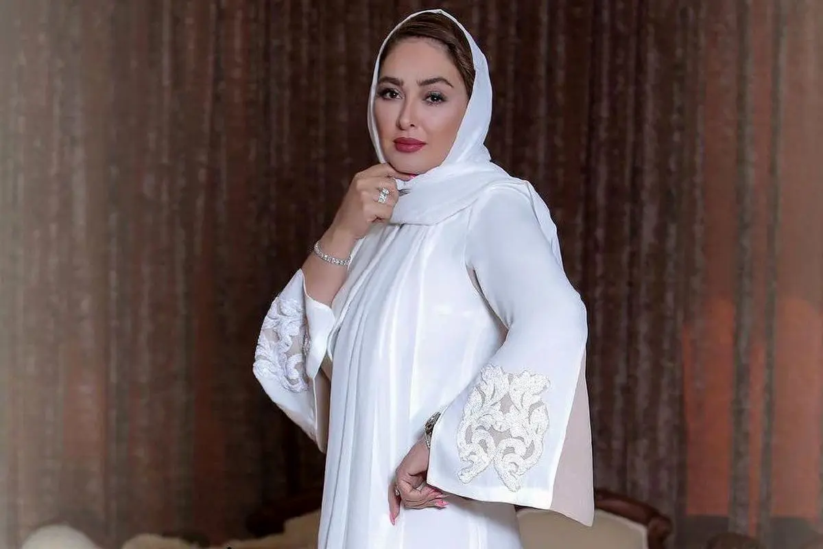 بینید: مدلینگ الهام حمیدی با لباس عقد