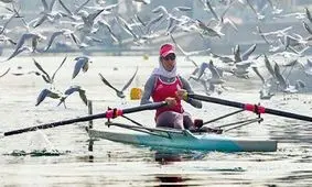 مدال نقره روئینگ برای نازنین ملایی