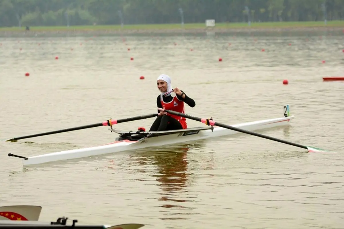 مدال نقره روئینگ آسیا به نام ایران ثبت شد