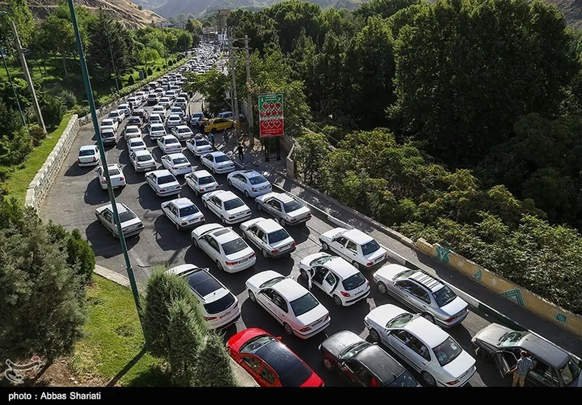 ترافیک سنگین در محورهای خروجی استان گیلان