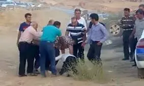 جزییات حمله وحشیانه راننده لندکروز به مامور پلیس راه+ فیلم