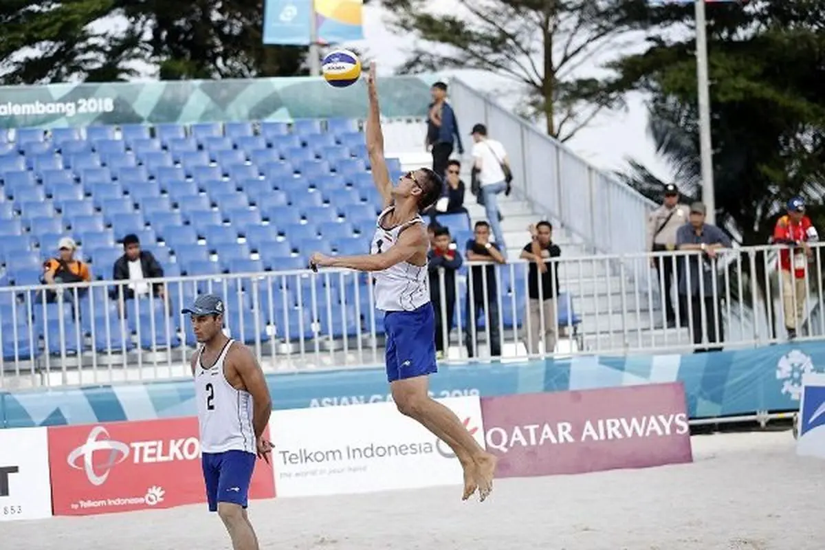 تیم ب. والیبال ساحلی به نیمه‌نهایی نرسید