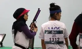 سبقت‌الهی در تپانچه بادی چهارم شد