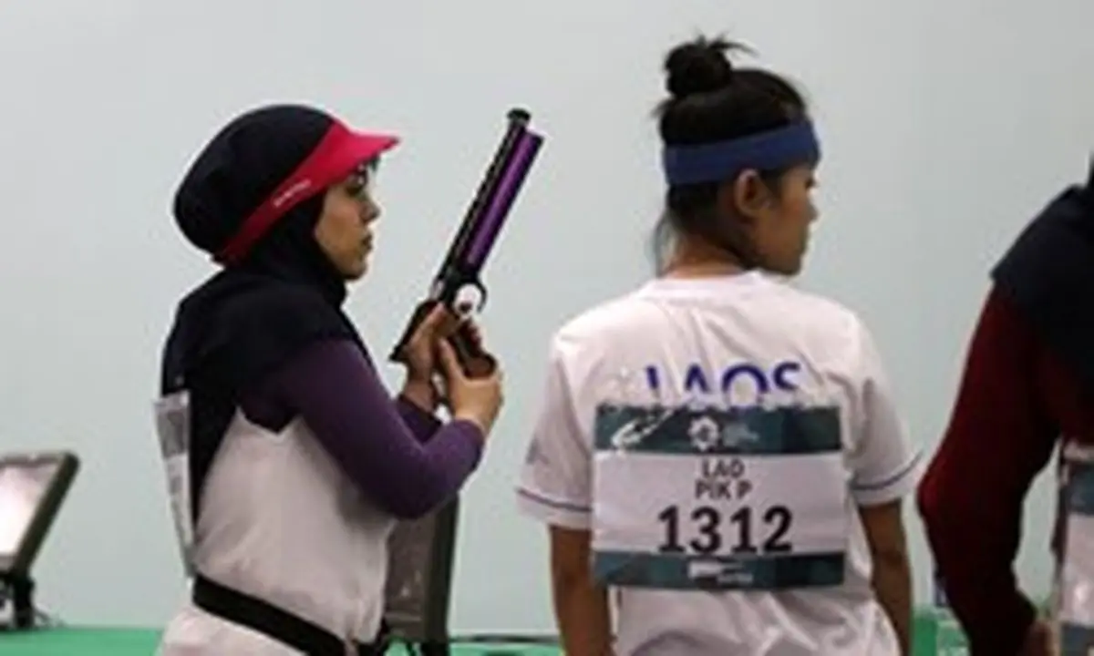 سبقت‌الهی در تپانچه بادی چهارم شد