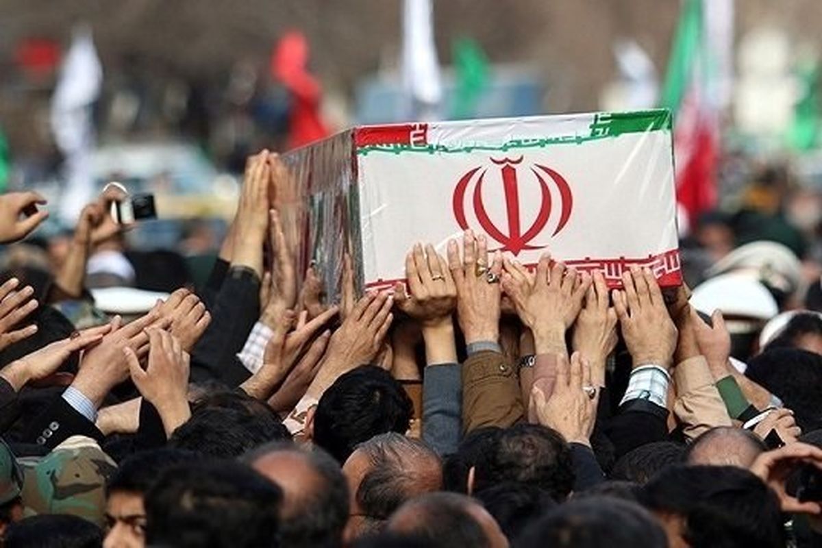 تشییع و خاکسپاری شهید مدافع امنیت در قم