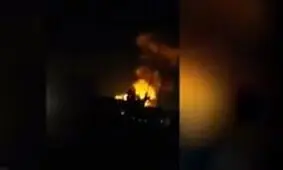 یک قهوه خانه در اهواز طعمه آتش شد