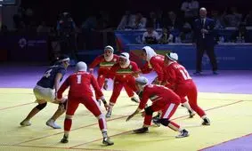 دختران ایران بر بام کبدی آسیا