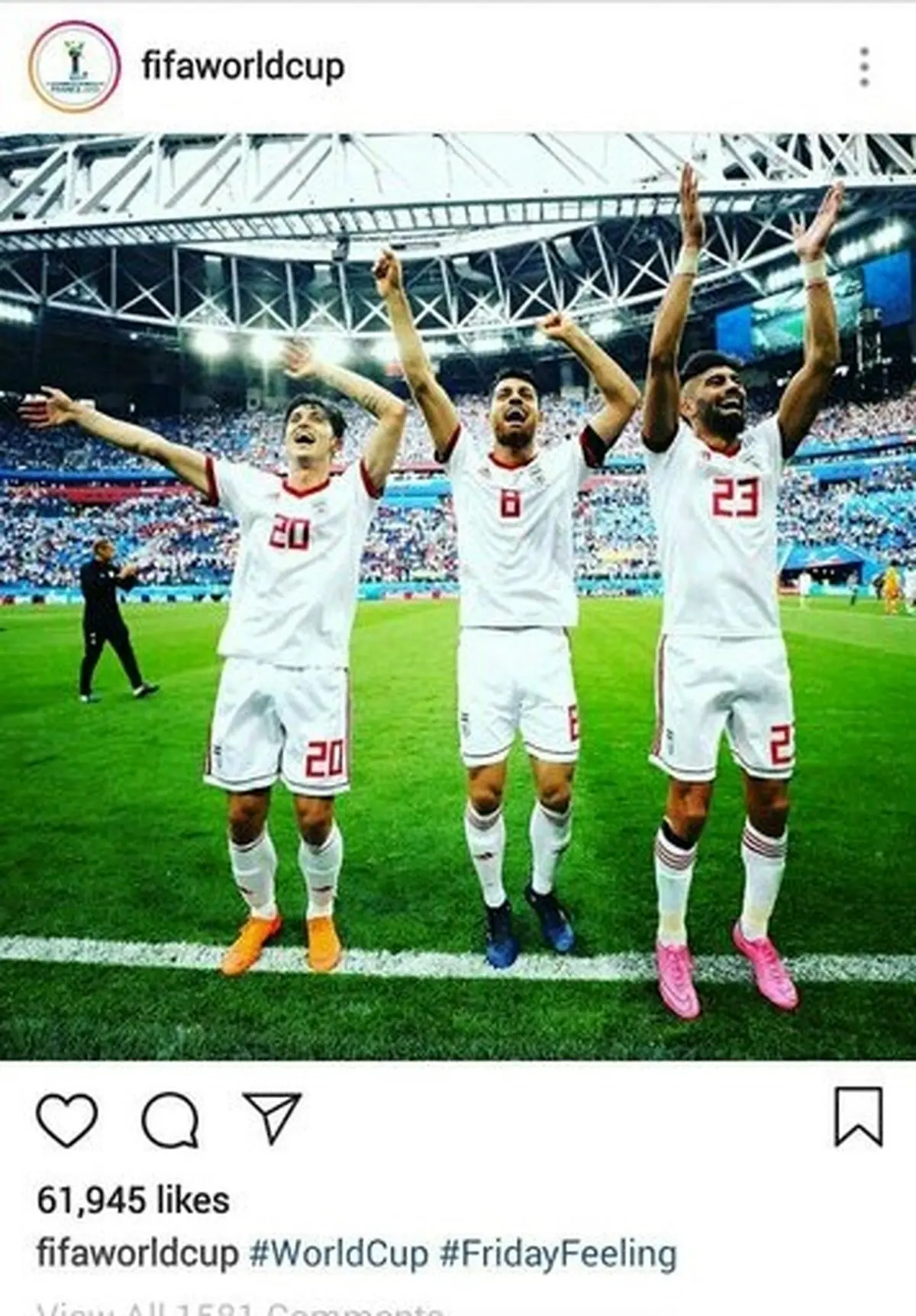 شوخی فیفا با تیم ملی ایران