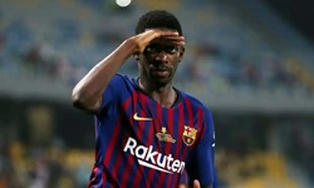 پوستر یک سالگی پیوستن دمبله به بارسلونا