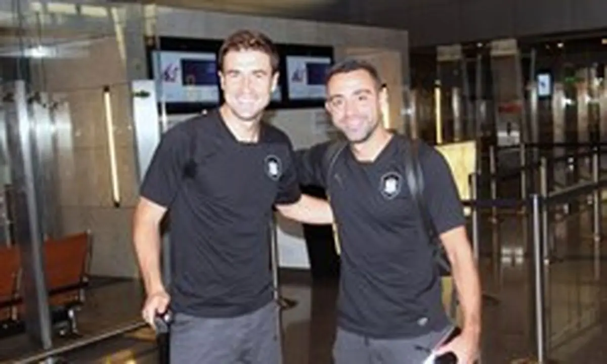 السد دقایقی پیش وارد تهران شد/استقبال رسمی استقلالی‌ها از تیم قطری