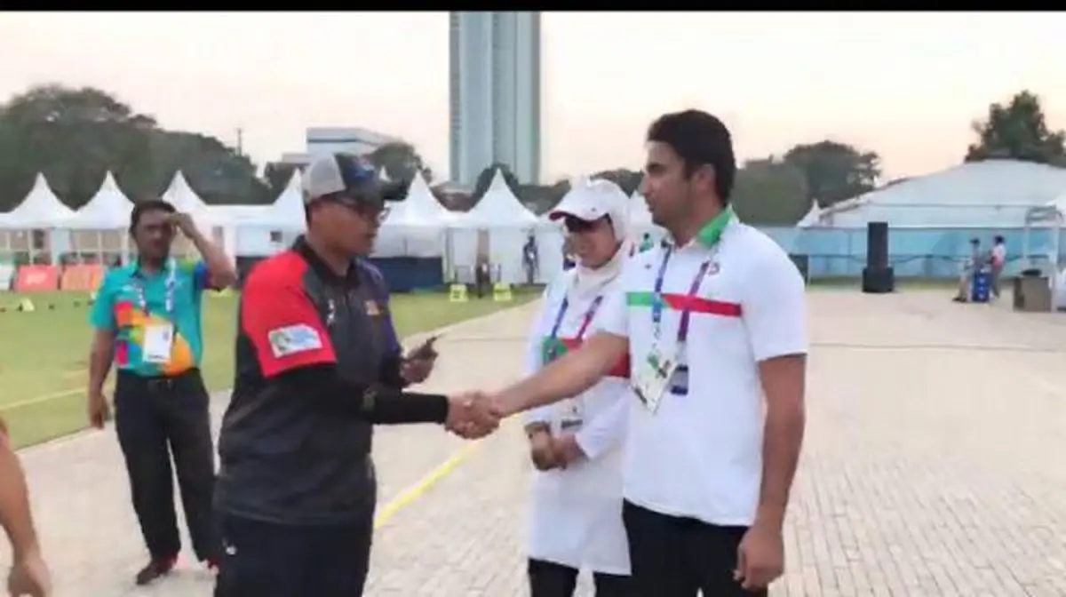 ازدواج دو ورزشکار ایرانی در بازی‌های آسیایی+فیلم