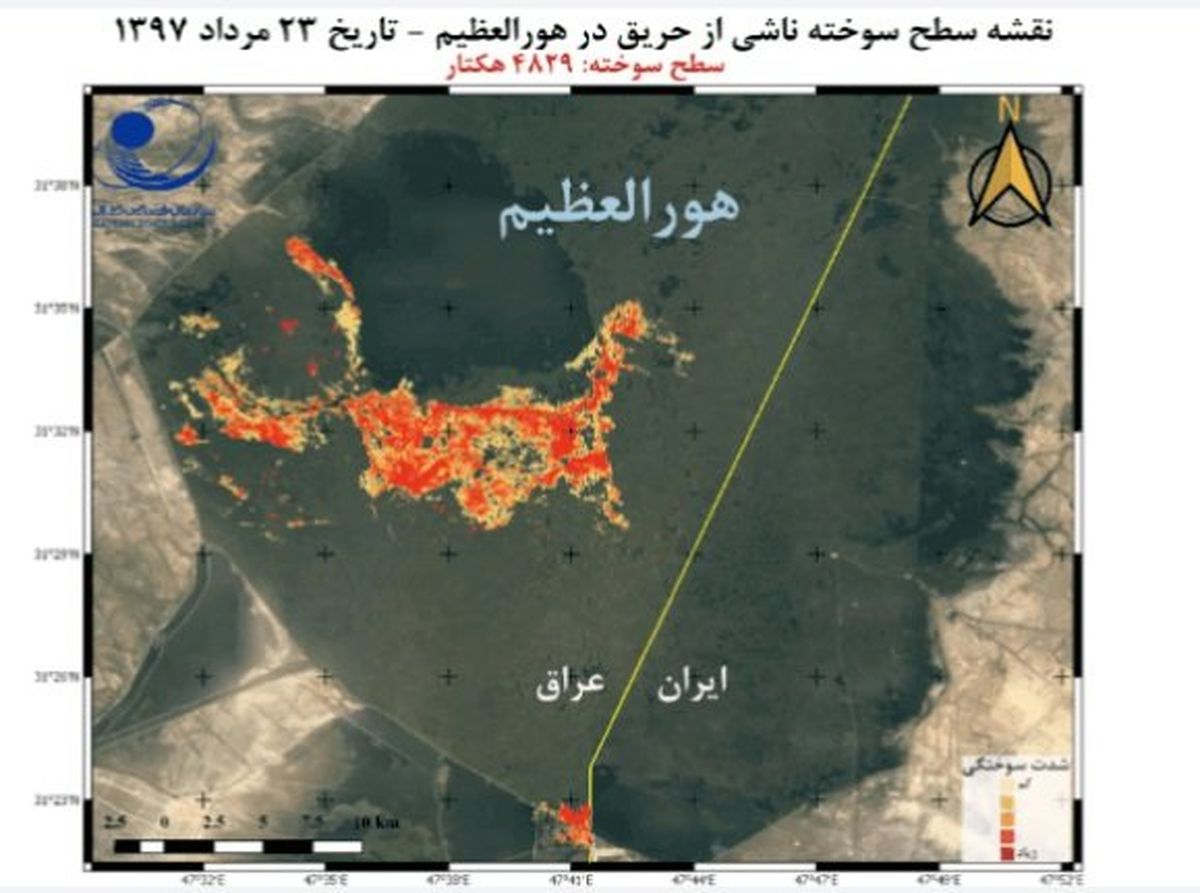 جزئیات دستور رئیس جمهور جهت پیگیری اطفای آتش سوزی هورالعظیم