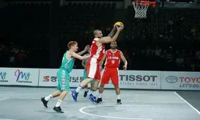 بسکتبال سه‌نفره صاحب مدال برنز شد