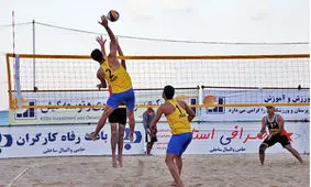 بابلسر میزبان تور جهانی والیبال ساحلی