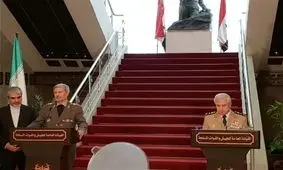 وزیر دفاع: ایران می‌تواند به گسترش تجهیزات نظامی در سوریه کمک کند