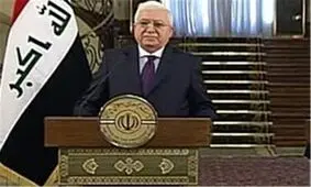 معصوم: به‌نفع عراق نیست که گذرگاهی برای حمله به ایران باشد/ آمریکا در عراق پایگاه نظامی ندارد